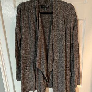Barefoot dreams gray cardigan